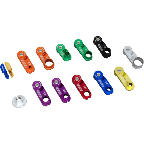 Jeu de d&eacute;connexions &agrave; ressort en aluminium 13 mcx R.M.G. Prévention