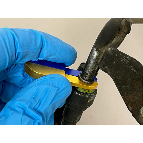 Jeu de d&eacute;connexions &agrave; ressort en aluminium 13 mcx R.M.G. Prévention