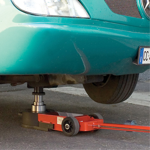 Cric &agrave; 3 &eacute;tapes, 17 tonne(s)/33 tonnes/66 tonnes, Air comprim&eacute;/hydraulique R.M.G. Prévention