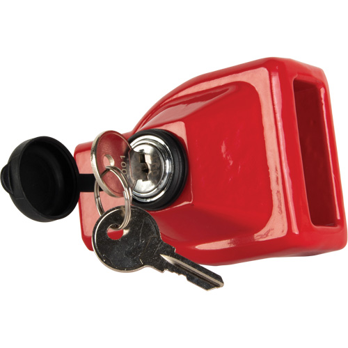 Verrou manuel pour frein pneumatique en aluminium Glad, cl&eacute; identique R.M.G. Prévention