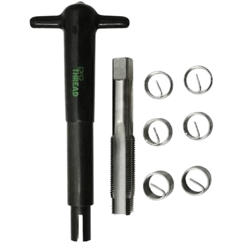 Ensemble d'atelier pour la r&eacute;paration des filetages de bougies d'allumage R.M.G. Prévention