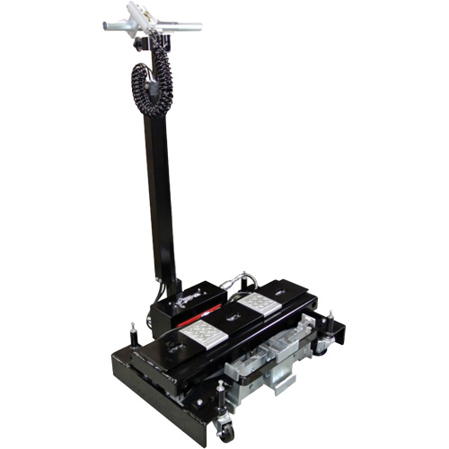 Floor Service Jack, 14 Ton(s) Capacity, 8-1/4" Lowered, 20" Raised, Air Hydraulic R.M.G. Prévention