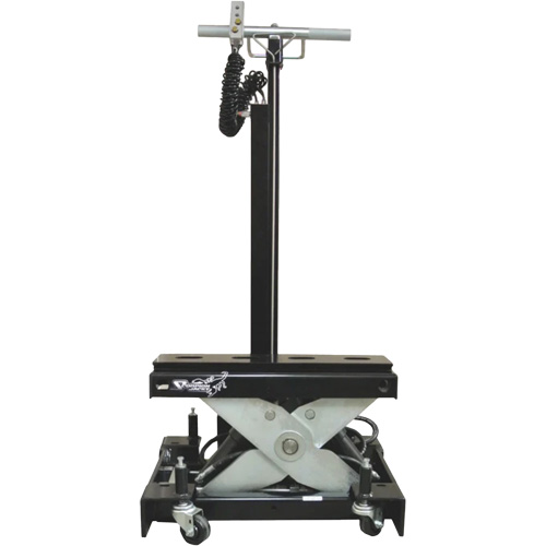 Floor Service Jack, 12 Ton(s) Capacity, 7-1/2" Lowered, 15-3/4" Raised, Air Hydraulic R.M.G. Prévention