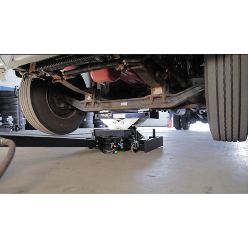 Floor Service Jack, 12 Ton(s) Capacity, 7-1/2" Lowered, 15-3/4" Raised, Air Hydraulic R.M.G. Prévention