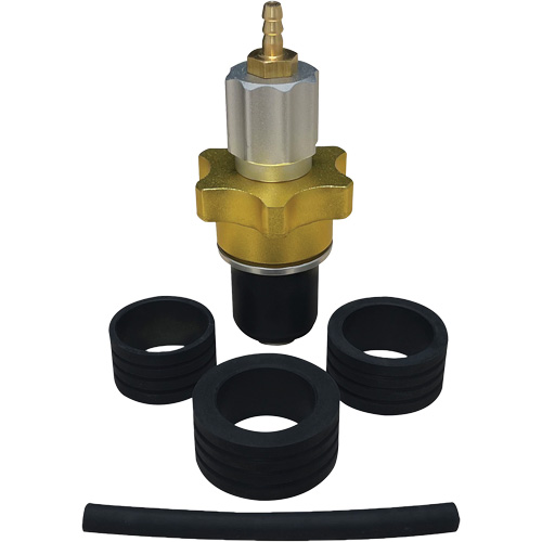 Ensemble d'adaptateur universel pour syst&egrave;me de refroidissement de machine haute pression/ turbo R.M.G. Prévention