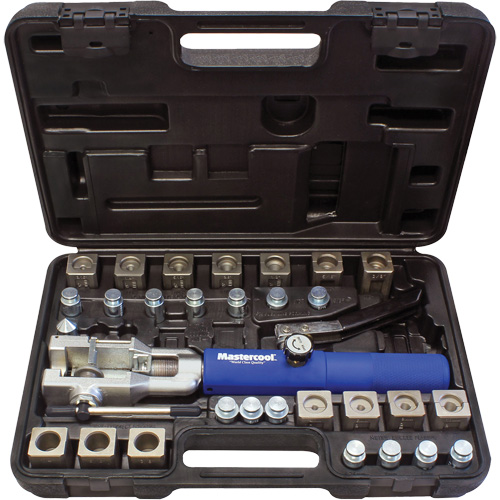 Universal Hydraulic Flaring Tool Set with Tube Cutter & Fuel Line Adapter R.M.G. Prévention