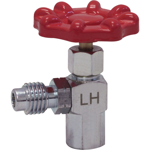 R1234YF 1/2” ACME-LH Thread Self-Sealing Design Can Tap Valve R.M.G. Prévention