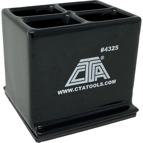 Ensemble de 4 cl&eacute;s pour filtre &agrave; huile avec support R.M.G. Prévention