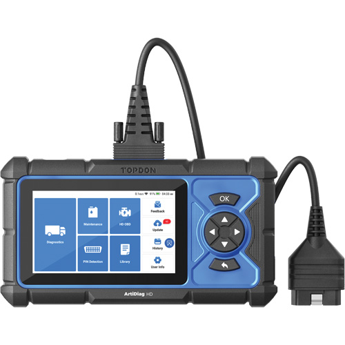 ArtiDiag HD 5" Heavy-Duty Scan Tool with Service Functions R.M.G. Prévention