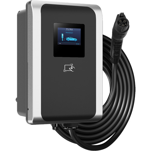 Chargeur pour VE commercial PulseQ AC Max, 48 A, Niveau 2 CA, Connecteur Type 1 (SAE J1772) R.M.G. Prévention