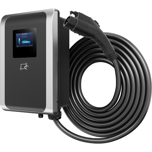 Chargeur pour VE commercial PulseQ AC Max, 48 A, Niveau 2 CA, Connecteur Type 1 (SAE J1772) R.M.G. Prévention