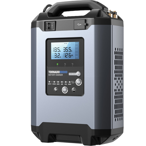 Tornado90000 90A Stable Power Supply & Smart Charger 12V/24V R.M.G. Prévention