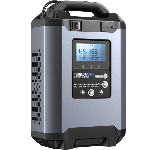 Tornado90000 90A Stable Power Supply & Smart Charger 12V/24V R.M.G. Prévention
