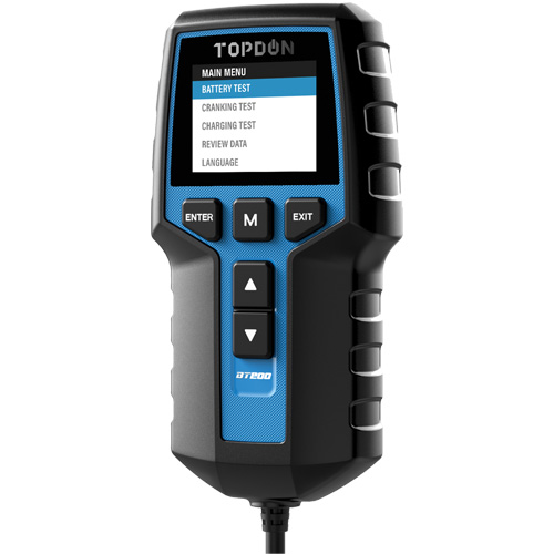 Testeur de batterie 12?V et de syst&egrave;mes 12?V/24?V BT200 R.M.G. Prévention