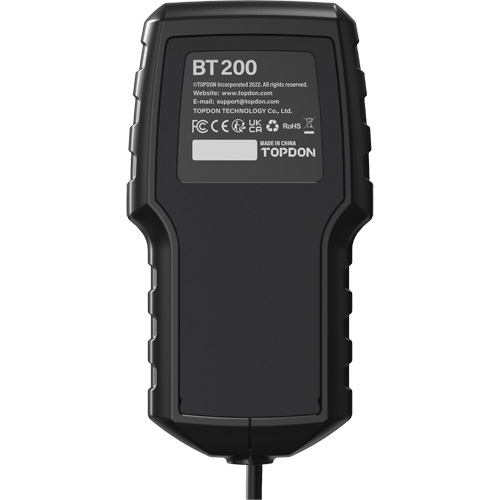 Testeur de batterie 12?V et de syst&egrave;mes 12?V/24?V BT200 R.M.G. Prévention