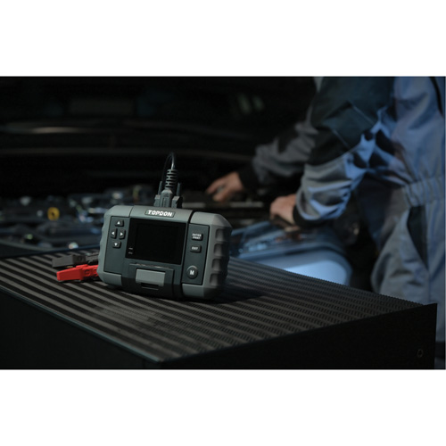 Testeur de batterie 12?V et de syst&egrave;mes 12?V/24?V BT600 avec imprimante int&eacute;gr&eacute;e R.M.G. Prévention
