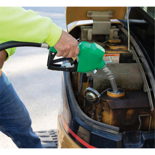 Green Automatic Diesel Spout Nozzle R.M.G. Prévention