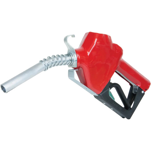 Pistolet de distribution automatique rouge pour diesel R.M.G. Prévention