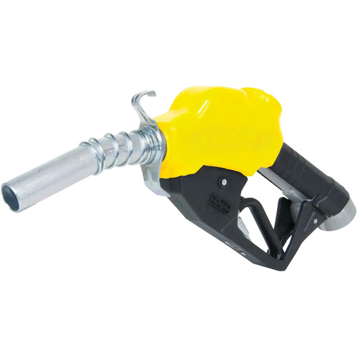Yellow Ultra High-Flow Automatic Diesel Spout Nozzle R.M.G. Prévention