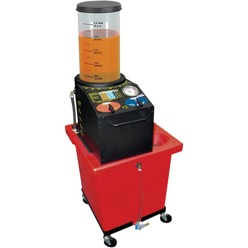 &eacute;changeur de liquide de refroidissement Vacufill avec pompe de vidange des d&eacute;chets R.M.G. Prévention