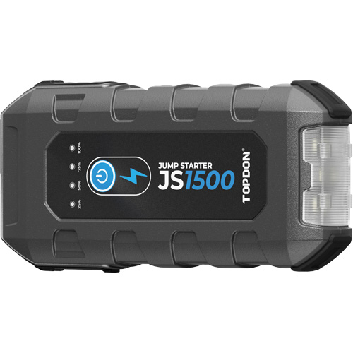 D&eacute;marreur d'appoint, survolteur, banque d'alimentation et lampe de poche JumpSurge1500 R.M.G. Prévention