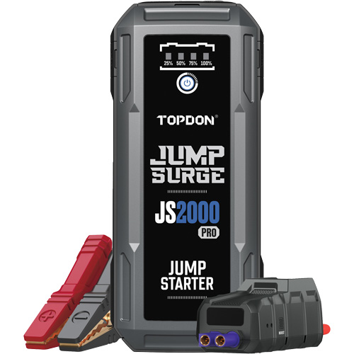 JumpSurge2000Pro 2500 Peak Amp Battery Jump Starter, Power Bank & Flashlight R.M.G. Prévention