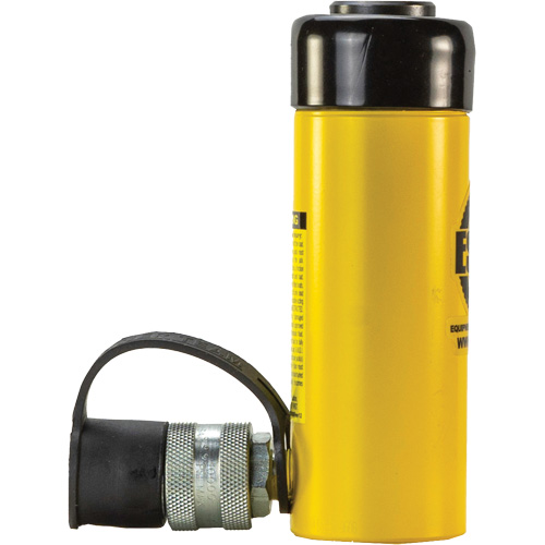Single-Acting Cylinder Hydraulic Ram, 4.13" Stroke, 10 Ton(s) Capacity, 10000 PSI R.M.G. Prévention