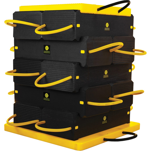 12-Piece CribLok Composite Cribbing System Kit R.M.G. Prévention