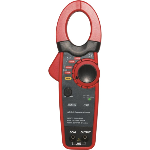 Sonde de courant haute intensit&eacute; AC/DC de 1000 amp&egrave;res R.M.G. Prévention