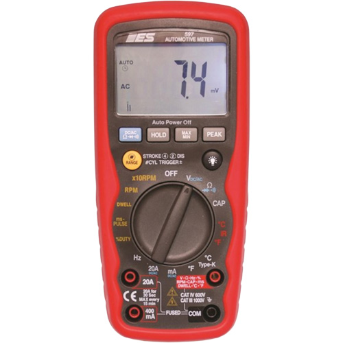 Premium Automotive Digital Multimeter R.M.G. Prévention
