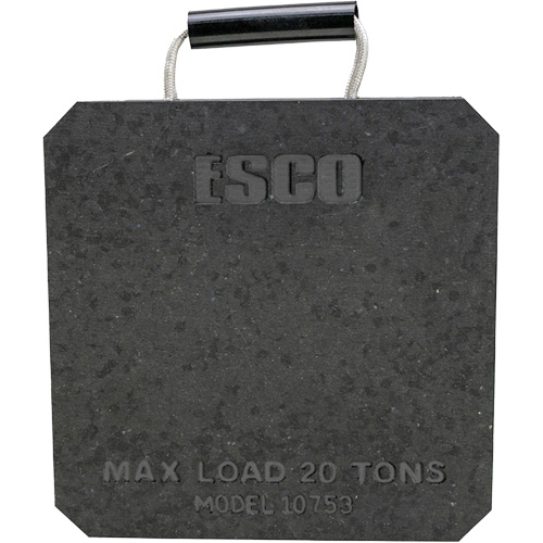 20-Ton Capacity Jack Support Plate R.M.G. Prévention