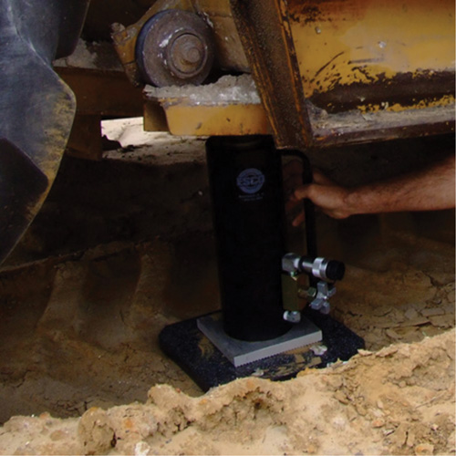 20-Ton Capacity Jack Support Plate R.M.G. Prévention