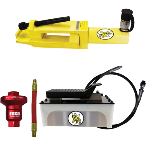Yellow Jackit Giant Tire/Earthmover Bead Breaker Kit R.M.G. Prévention