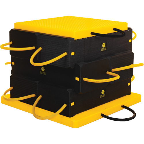 8-Piece CribLok Composite Cribbing System Kit R.M.G. Prévention