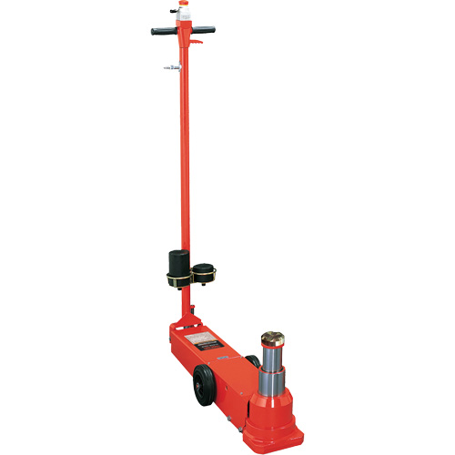 Telescopic Floor Jack, 25 Ton(s)/50 Ton(s), Air Hydraulic R.M.G. Prévention