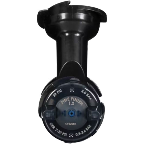 Performance Gravity Fine Finish Atomizing Head - Blue R.M.G. Prévention