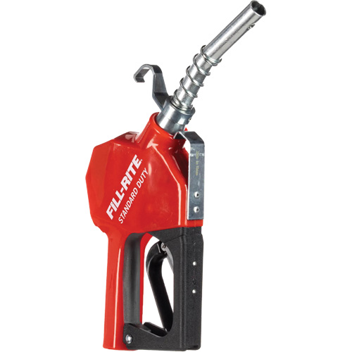 Pistolet de distribution automatique rouge pour essence R.M.G. Prévention