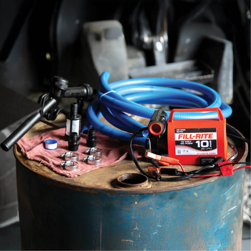 12V DC Fuel Transfer Pump with Nozzle R.M.G. Prévention