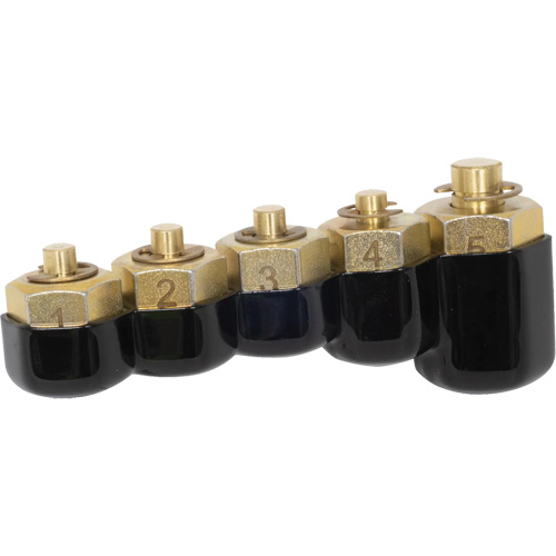 5-Piece Injector Rail Fuel Line Cap Set R.M.G. Prévention