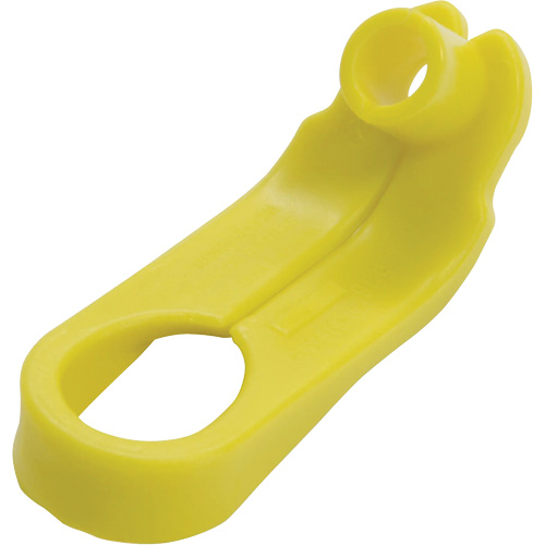 Outil de d&eacute;connexion jaune de 5/16 po pour conduites de carburant et climatisation R.M.G. Prévention