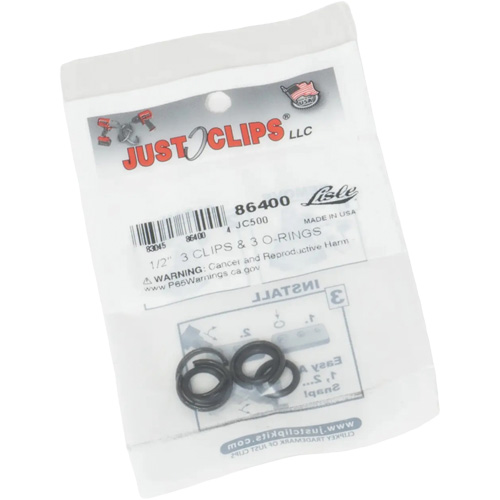 1/2" Clips & O-Rings Set R.M.G. Prévention