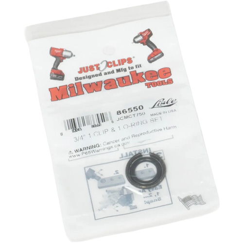 3/4" Clip & O-Ring Set for Milwaukee R.M.G. Prévention