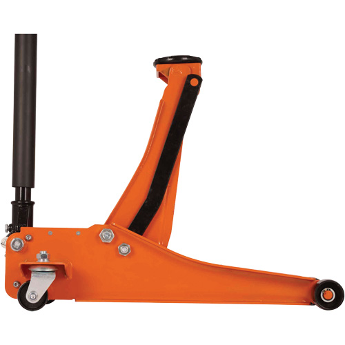 Low Profile Service Jack with Safety Stands, 3 Ton(s) Capacity, 2-19/20" Lowered, 19-9/10" Raised, Manual Hydraulic R.M.G. Prévention