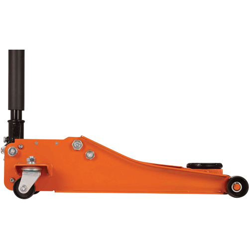 Low Profile Service Jack with Safety Stands, 3 Ton(s) Capacity, 2-19/20" Lowered, 19-9/10" Raised, Manual Hydraulic R.M.G. Prévention