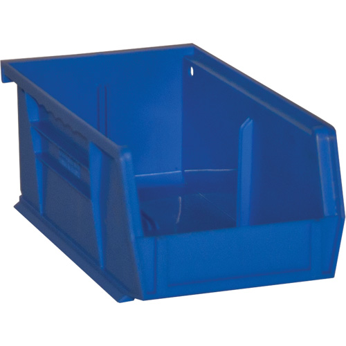 Hook-On Bins, 4" W x 3" H x 7" D, Blue, 10 lbs. Capacity R.M.G. Prévention