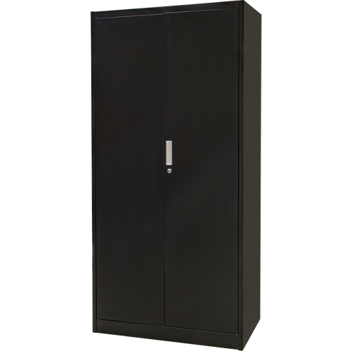 Combination Storage Cabinet, 36" W x 18" D x 72" H, Black R.M.G. Prévention
