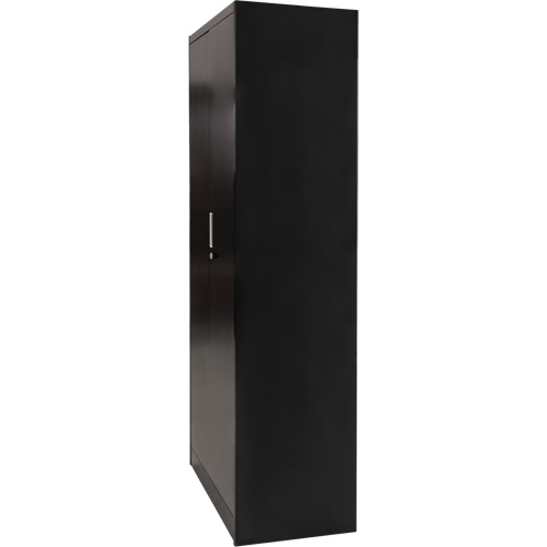 Combination Storage Cabinet, 36" W x 18" D x 72" H, Black R.M.G. Prévention