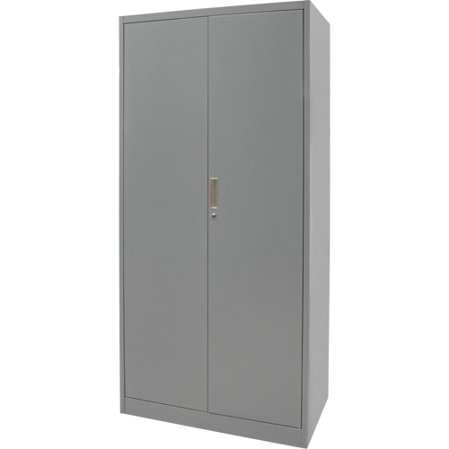Hi-Boy Storage Cabinet, Steel, 4 Shelves, 72" H x 36" W x 18" D, Grey R.M.G. Prévention