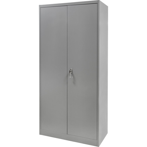 Armoire garde-robe, Acier, 36" la x 18" p x 72" h, Gris R.M.G. Prévention