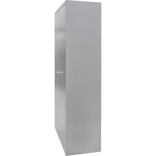 Armoire garde-robe, Acier, 36" la x 18" p x 72" h, Gris R.M.G. Prévention